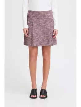 Мини-юбка ICHI Minirock, фиолетовый
