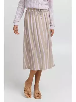 Мини-юбка ICHI, натуральный