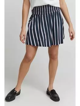 Мини-юбка ICHI, синий