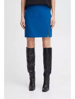 Мини-юбка ICHI, синий