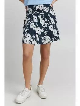 Мини-юбка ICHI, синий