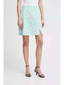 Мини-юбка ICHI, синий