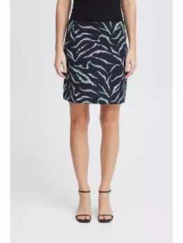 Мини-юбка ICHI, синий