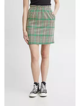 Мини-юбка ICHI, зеленый
