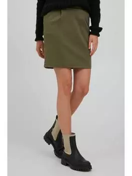 Мини-юбка ICHI, зеленый