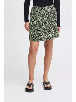 Мини-юбка ICHI, зеленый