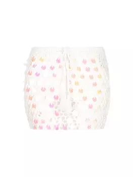 Мини-юбка IZIA, белый