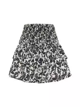 Мини-юбка IZIA, черный