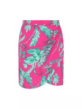 Мини-юбка IZIA, цвет pink turquoise