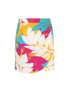 Мини-юбка IZIA, цвет yellow multicolor