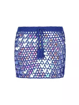 Мини-юбка IZIA, синий