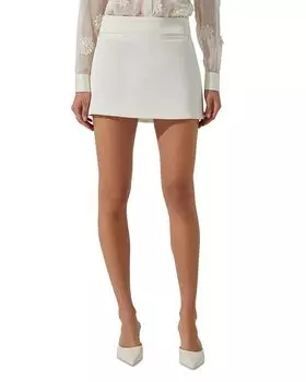 Мини-юбка Jenessa ASTR the Label, слоновая кость/кремовый