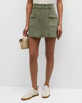 Мини-юбка Jessie Cargo PAIGE, цвет Vintage Ivy Green