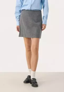 Мини-юбка JULISSA Part Two, серый