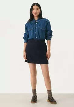 Мини-юбка JULISSA Part Two, темно-синий