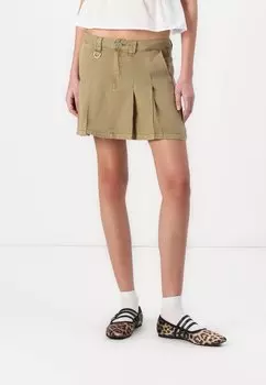 Мини-юбка JXALEXIA PLEATED SKIRT JJXX, бежевый