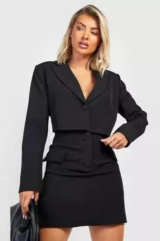 Мини-юбка-карго Boohoo, черный