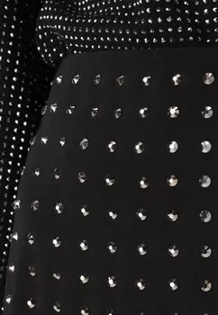 Мини-юбка KARL LAGERFELD, черный
