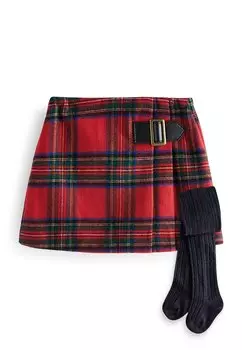 Мини-юбка KILT SET Next, цвет red