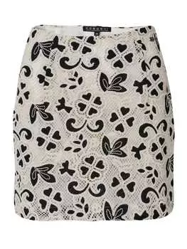 Мини-юбка KOROSHI, белый