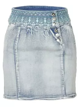 Мини-юбка KOROSHI JEANS, синий