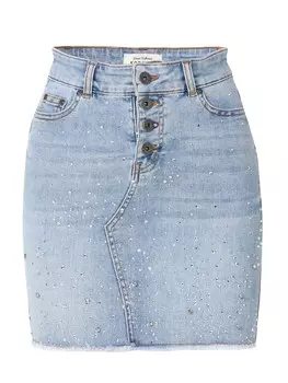 Мини-юбка KOROSHI Kurzer jeansrock., синий