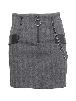 Мини-юбка KOROSHI, серый