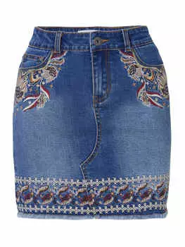 Мини-юбка KOROSHI, синий