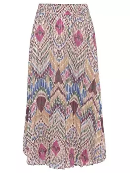 Мини-юбка LASCANA, цвет bunt bedruckt