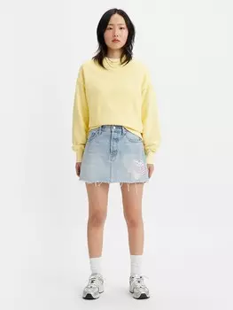 Мини-юбка Levis Jeans, голубой