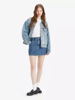Мини-юбка Levis, синий