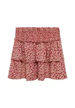 Мини-юбка LOLITA Mango Kids, Бордо