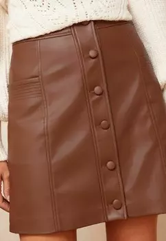 Мини-юбка Love & Roses, коричневый