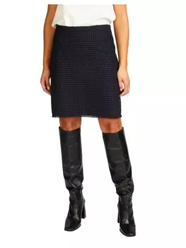 Мини-юбка Lovely sisters, цвет jacquard grey melange optik