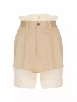 Мини-юбка Maison Margiela, бежевый