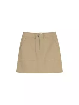 Мини-юбка Marc O'Polo Minirock regular, цвет deep sand