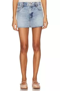 Мини-юбка Maren Grlfrnd, bluebird fray