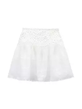 Мини-юбка MARLO Rose, белый