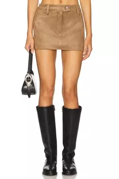 Мини-юбка Mirage Lioness, coffee