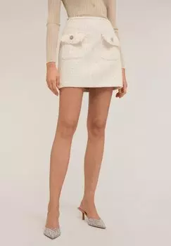 Мини-юбка Motivi, слоновая кость