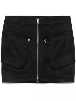 Мини-юбка Mugler Cargo, черный