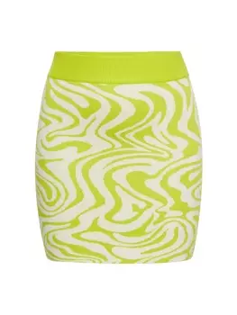 Мини-юбка myMo, цвет wollweiss limette