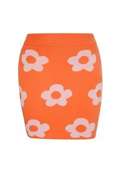 Мини-юбка myMo, оранжевый
