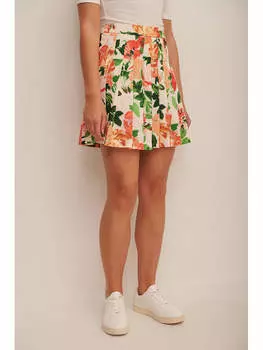 Мини-юбка NA-KD, красочный