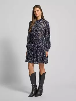 Мини-юбка на резинке модель «Касандра» MSCH Copenhagen, сиреневый