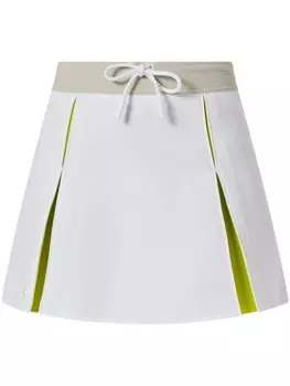 Мини-юбка на завязках Lacoste, белый