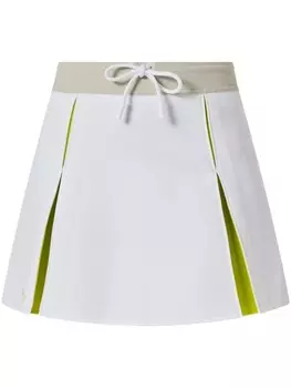 Мини-юбка на завязках Lacoste, белый