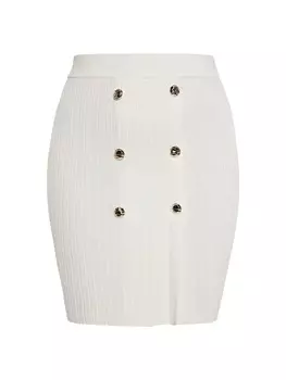 Мини-юбка NAEMI, белый