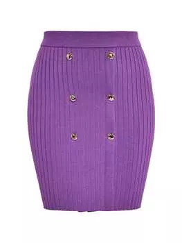 Мини-юбка NAEMI, фиолетовый