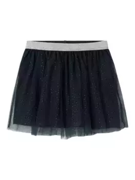 Мини-юбка Name It "NMFFETZA ТЮЛЕВАЯ ЮБКА PB ", цвет Dark Sapphire